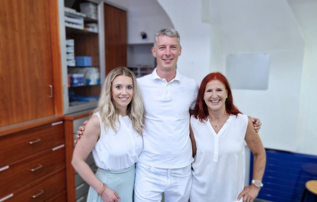 Das Team im Kontaktlinseninstitut Hesse im Zentrum von Graz